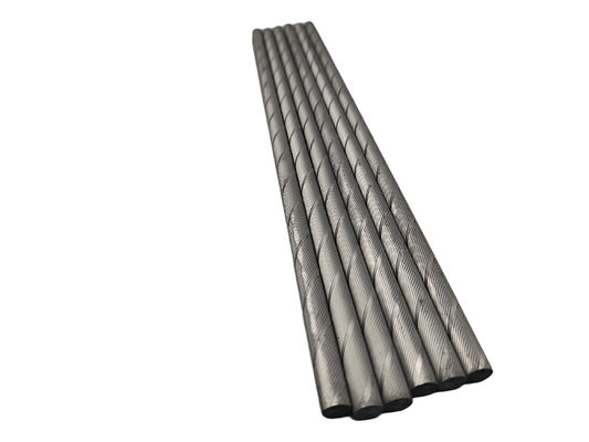 chất lượng  Customizable Length Ground Surface Finish Cemented Carbide Helical Rods for Precision Cutting nhà máy sản xuất
