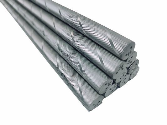 13.0g/Cm3-15.58g/Cm3 Spiral Tungsten Threaded Rod với lỗ làm mát kép