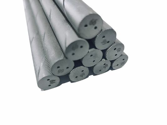 Độ cứng cao Nhẫn xoắn ốc Carbide tinh tế nhất / Nhẫn tungsten có sợi dây với lỗ kép